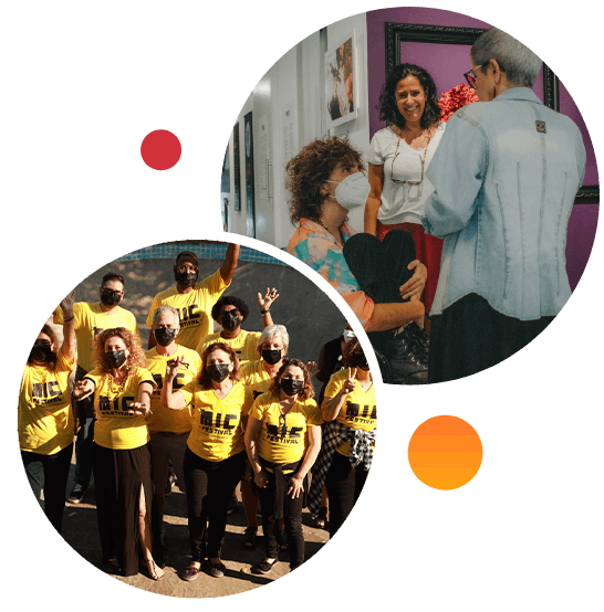 Voluntários e apoiadores do Instituto Eluar